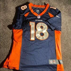 Peyton Manning Denver Broncos Jersey - Navy and Orange